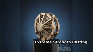 高強度ニッケル合金鋳物 Ra 6.3